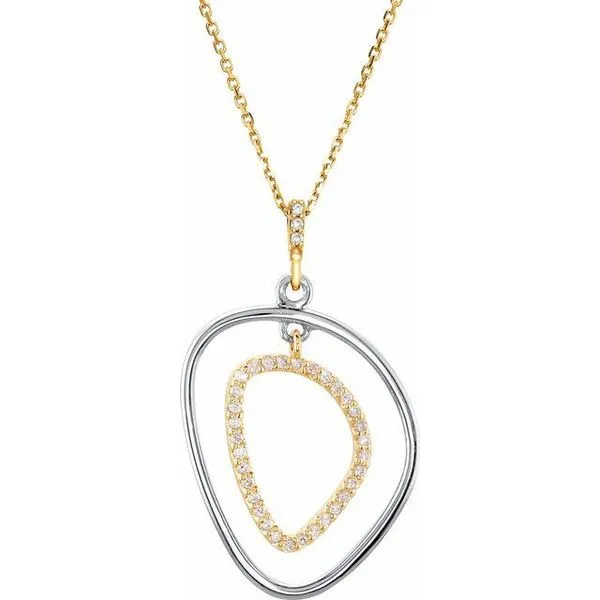 Open Silhouette Necklace James Wolf Jewelers Mason, OH