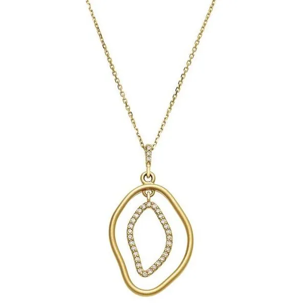 Open Silhouette Necklace James Wolf Jewelers Mason, OH