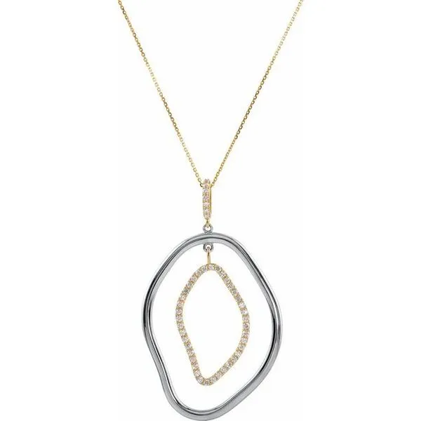 Open Silhouette Necklace James Wolf Jewelers Mason, OH