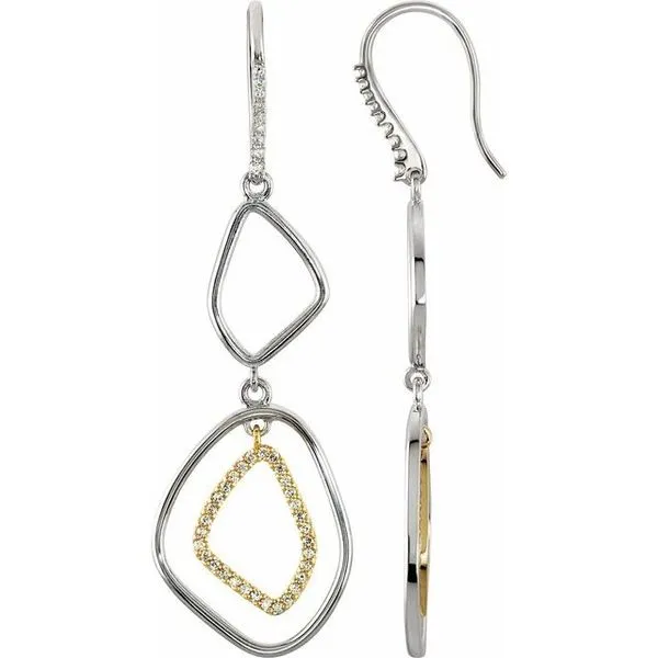 Open Silhouette Dangle Earrings James Wolf Jewelers Mason, OH