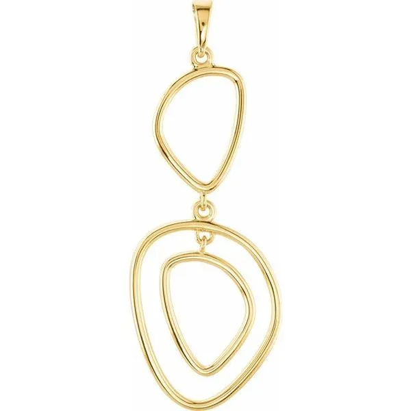 Open Silhouette Pendant Long Jewelers Chesapeake, VA