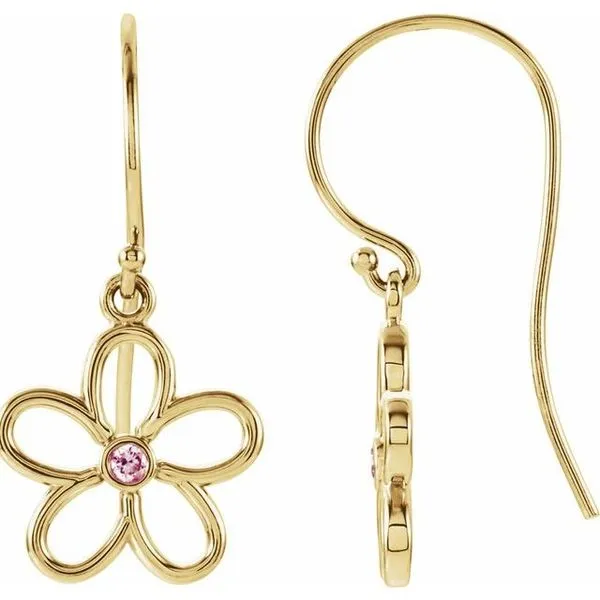 Flower Earrings Long Jewelers Chesapeake, VA