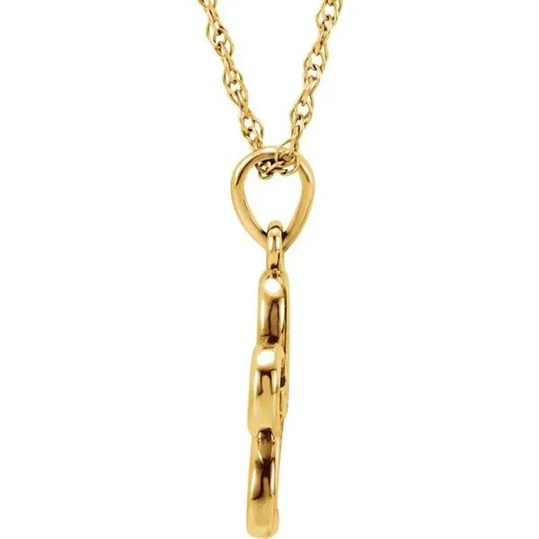 Flower Necklace Image 2 James Wolf Jewelers Mason, OH