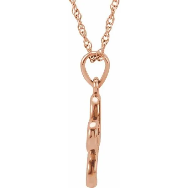 Flower Necklace Image 2 James Wolf Jewelers Mason, OH