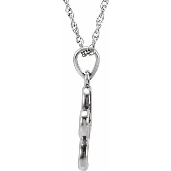 Flower Necklace Image 2 Milan's Jewelry Inc Sarasota, FL