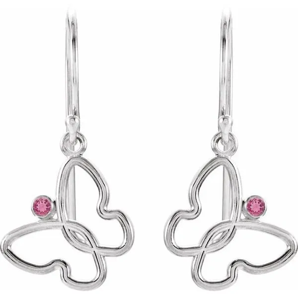 Butterfly Earrings Image 2 Long Jewelers Chesapeake, VA