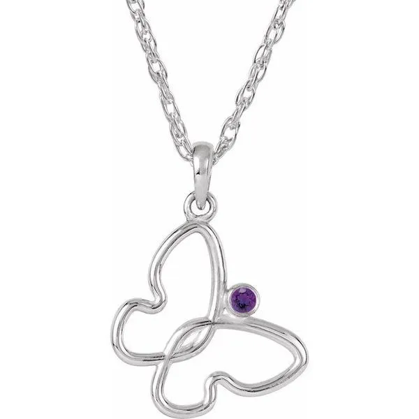 Butterfly Necklace James Wolf Jewelers Mason, OH