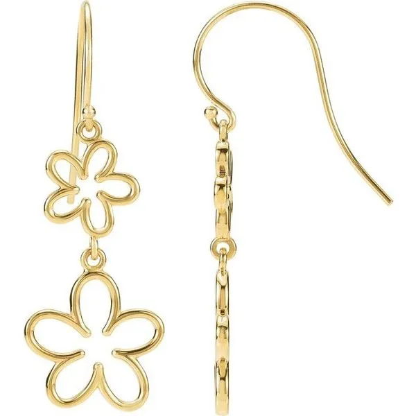 Flower Earrings James Wolf Jewelers Mason, OH
