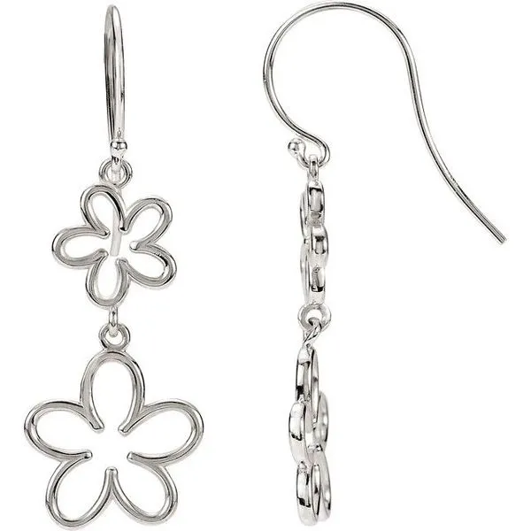 Flower Earrings James Wolf Jewelers Mason, OH