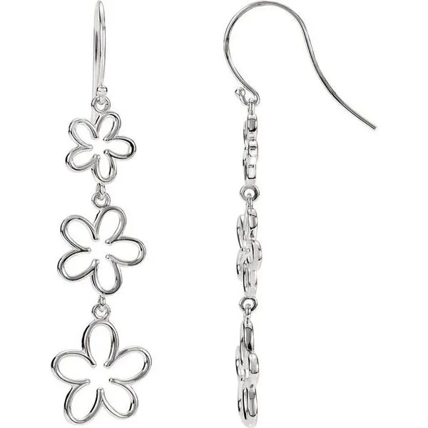 Flower Earrings James Wolf Jewelers Mason, OH
