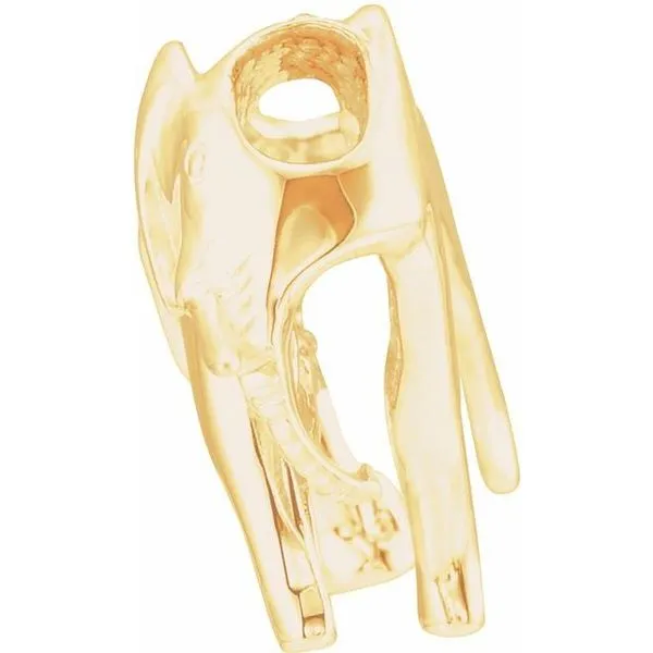 Elephant Slide Pendant Image 2 Linwood Custom Jewelers Linwood, NJ