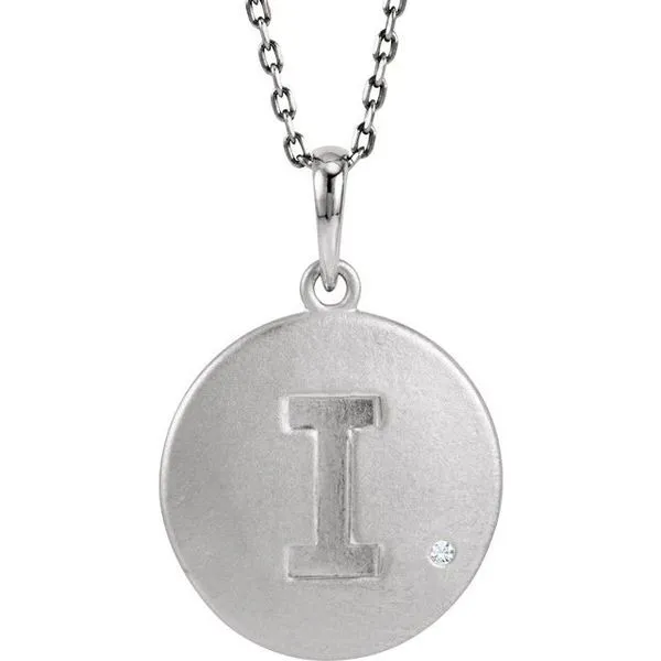Initial Necklace James Wolf Jewelers Mason, OH