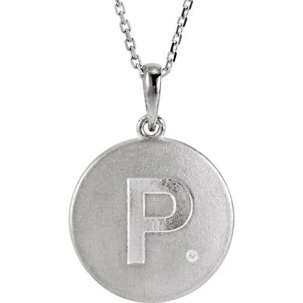 Initial Necklace Rasmussen Jewelers Spanish Fork, UT