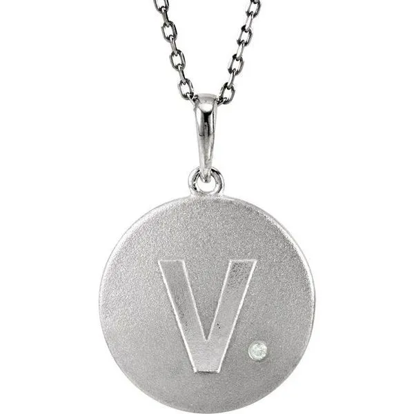 Initial Necklace James Wolf Jewelers Mason, OH