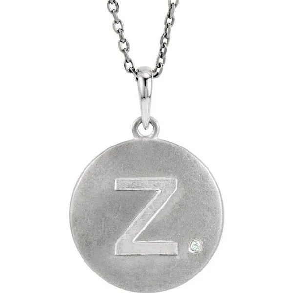 Initial Necklace James Wolf Jewelers Mason, OH