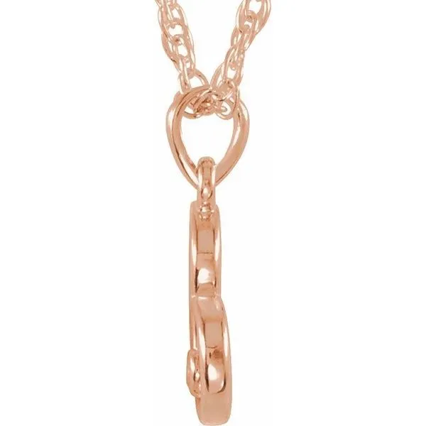 Heart Necklace Image 2 James Wolf Jewelers Mason, OH