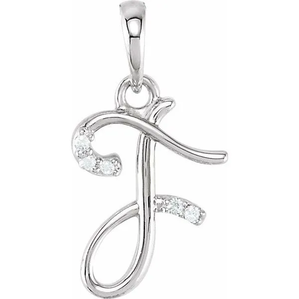 Initial Pendant Jewelry Design Studio Jensen Beach, FL