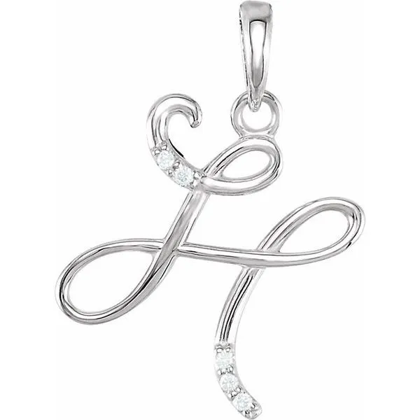 Initial Pendant Jewelry Design Studio Jensen Beach, FL