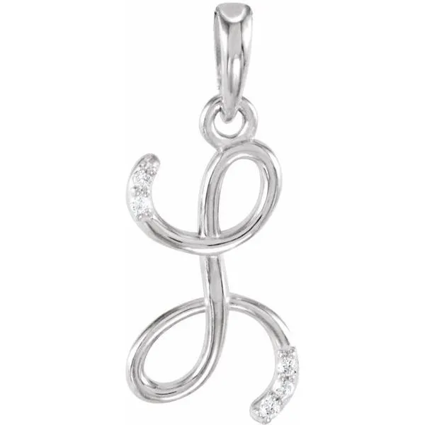 Initial Pendant Jewelry Design Studio Jensen Beach, FL