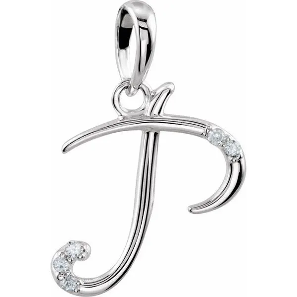 Initial Pendant James Wolf Jewelers Mason, OH