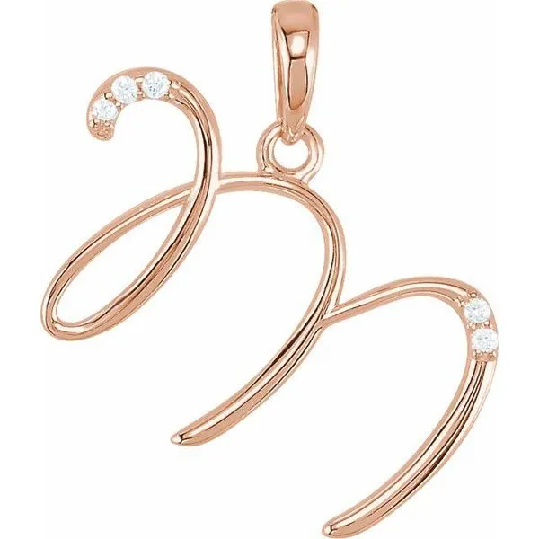 Initial Pendant Jewelry Design Studio Jensen Beach, FL