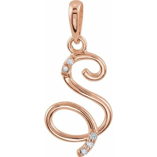 Initial Pendant James Wolf Jewelers Mason, OH