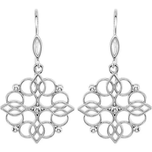 Floral Earrings Image 2 Comstock Jewelers Edmonds, WA