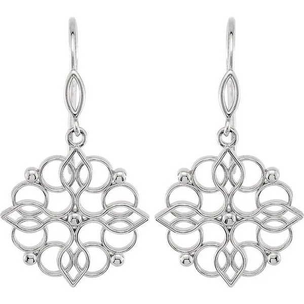 Floral Earrings Image 4 Comstock Jewelers Edmonds, WA