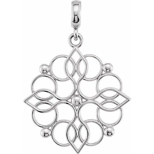 Floral Pendant Henry B. Ball Jewelers Canton, OH