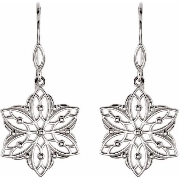 Floral Earrings Image 2 James Wolf Jewelers Mason, OH
