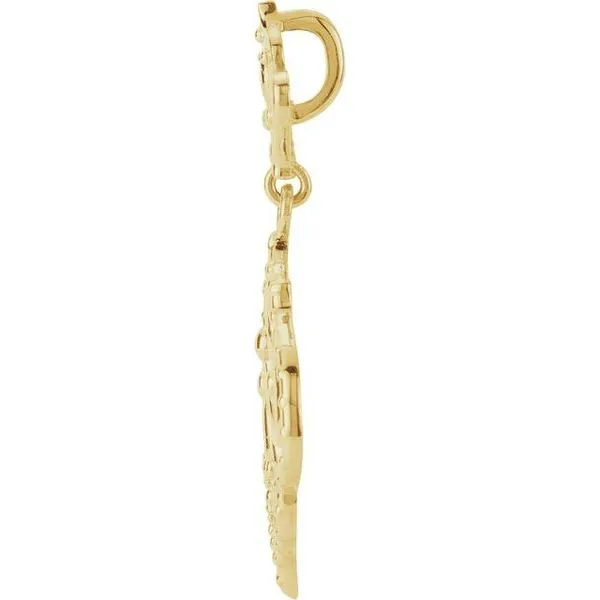 Fleur-de-lis Pendant Image 2 Comstock Jewelers Edmonds, WA