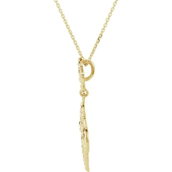 Fleur-de-lis Necklace Image 2 Henry B. Ball Jewelers Canton, OH