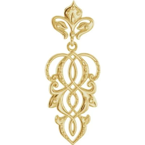 Fleur-de-lis Pendant Henry B. Ball Jewelers Canton, OH