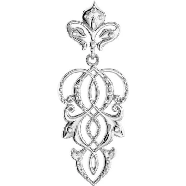 Fleur-de-lis Pendant Comstock Jewelers Edmonds, WA