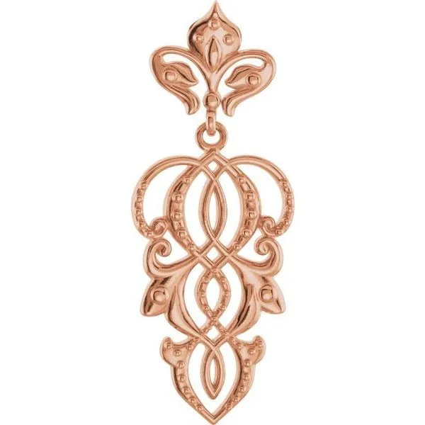 Fleur-de-lis Pendant Comstock Jewelers Edmonds, WA