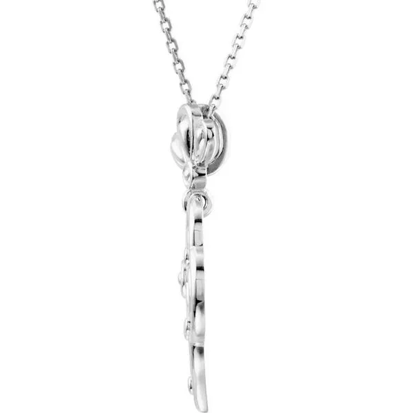 Fleur-de-lis Necklace Image 2 Delfine's Jewelry Charleston, WV