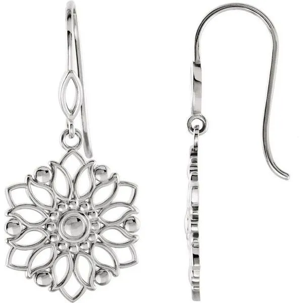 Floral Earrings Henry B. Ball Jewelers Canton, OH