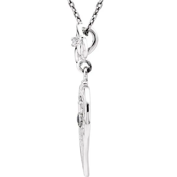 Fleur-de-lis Necklace Image 2 James Wolf Jewelers Mason, OH