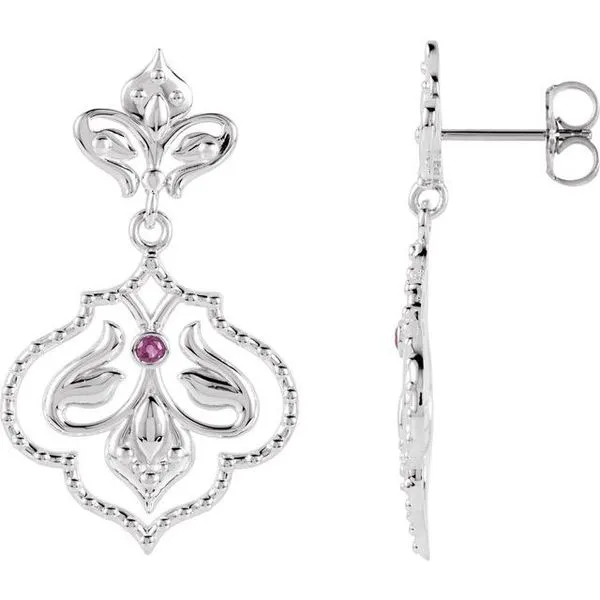 Fleur-de-lis Earrings The Diamond Shop, Inc. Lewiston, ID