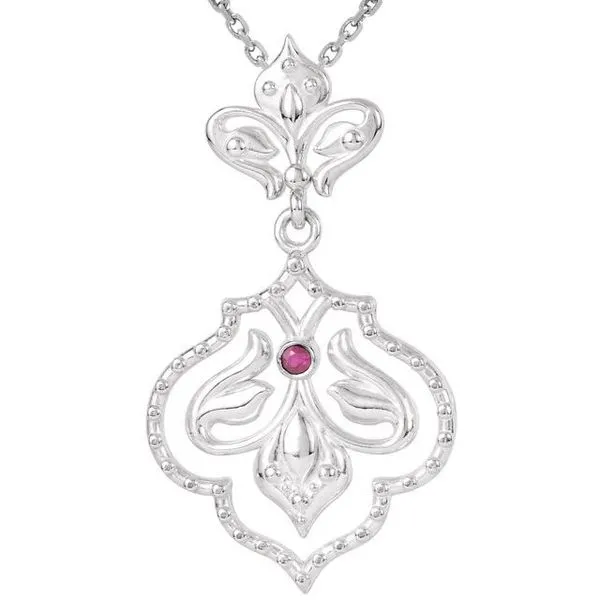 Fleur-de-lis Necklace The Diamond Shop, Inc. Lewiston, ID