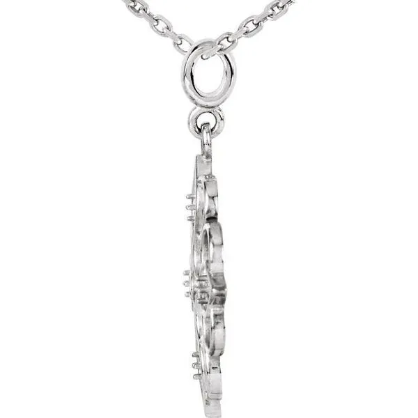 Accented Necklace Image 2 James Wolf Jewelers Mason, OH