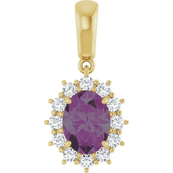 Halo-Style Pendant Jewelry Design Studio Jensen Beach, FL