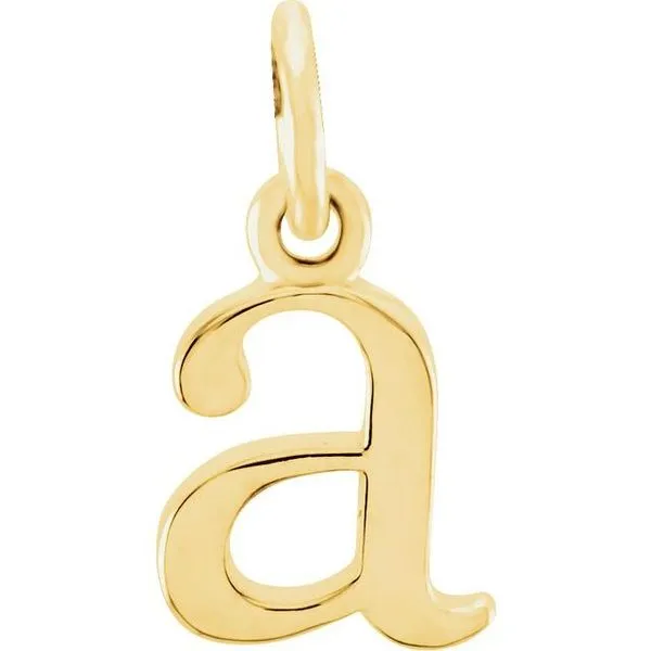 Lowercase Initial Pendant Comstock Jewelers Edmonds, WA