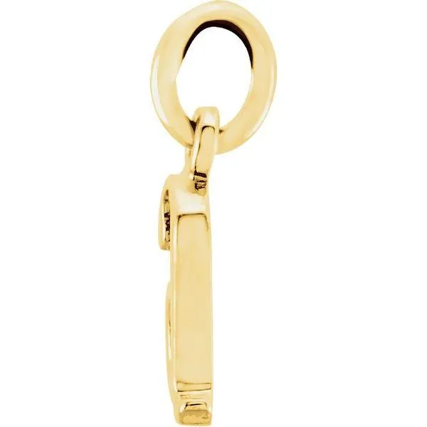 Lowercase Initial Pendant Image 3 Comstock Jewelers Edmonds, WA