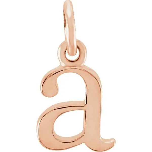 Lowercase Initial Pendant Mendham Jewelers Mendham, NJ