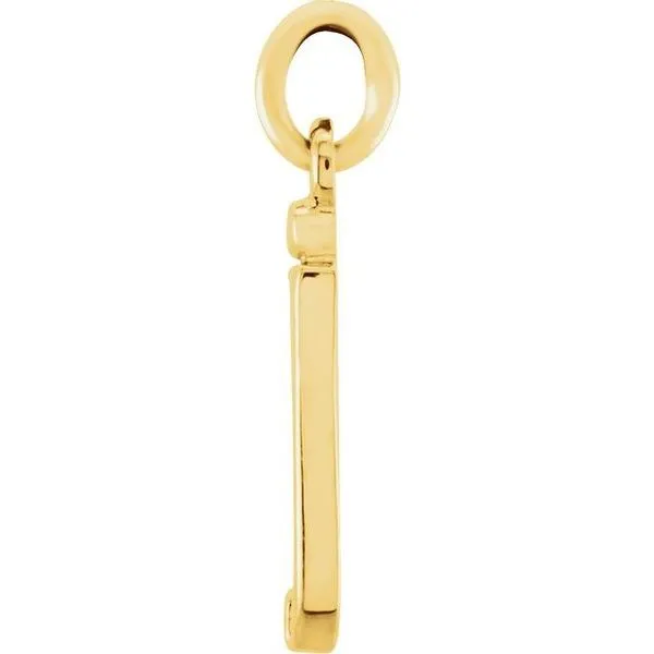 Lowercase Initial Pendant Image 3 Henry B. Ball Jewelers Canton, OH