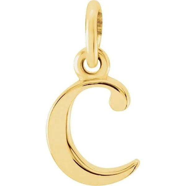 Lowercase Initial Pendant Henry B. Ball Jewelers Canton, OH