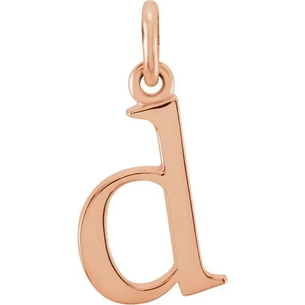 Lowercase Initial Pendant Long Jewelers Chesapeake, VA