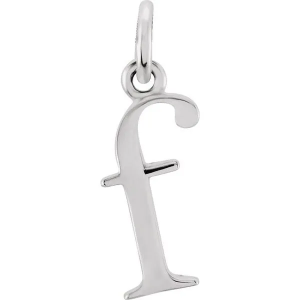 Lowercase Initial Pendant Comstock Jewelers Edmonds, WA
