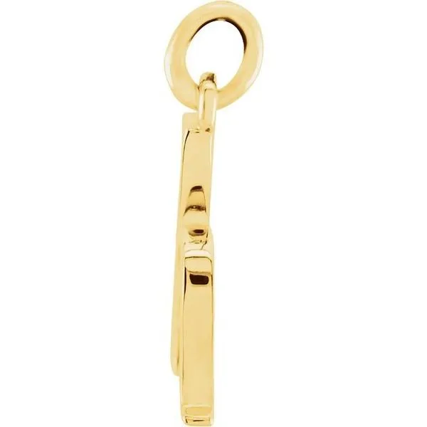 Lowercase Initial Pendant Image 3 Henry B. Ball Jewelers Canton, OH